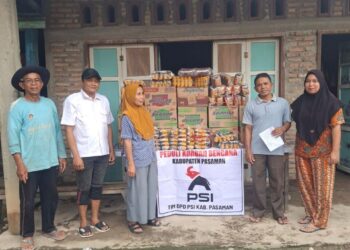 PSI Pasaman Salurkan Bantuan ke Lima Titik Terdampak Bencana di Rao Selatan