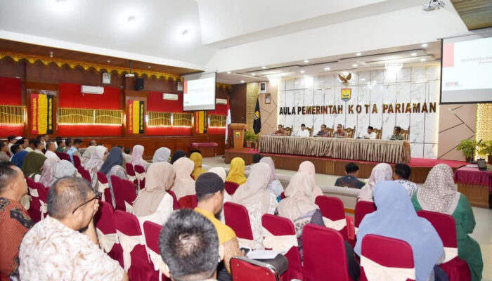 Pemko Pariaman Perkuat Upaya Pencegahan Korupsi Lewat Kolaborasi dengan KPK