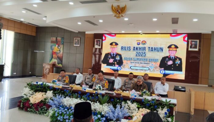 Polda Sumbar Paparkan Kinerja Tahun 2025: Tawuran dan Balap Liar Berhasil Diredam, Keamanan Terjaga