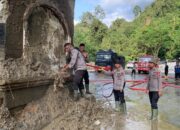 Material Longsor Mulai Teratasi, Tim Gabungan Fokus Pulihkan Akses Jembatan Kembar Padang Panjang