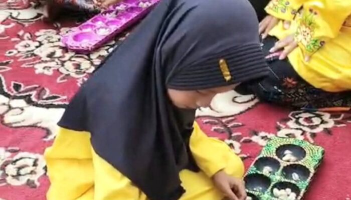 Festival Permainan Tradisional Anak Hadir di Kampung Seni Palapa Lubeg