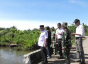 Bupati Yulianto Tinjau Perbaikan Jalan Poros Ranah Pasisie–Suak Maligi