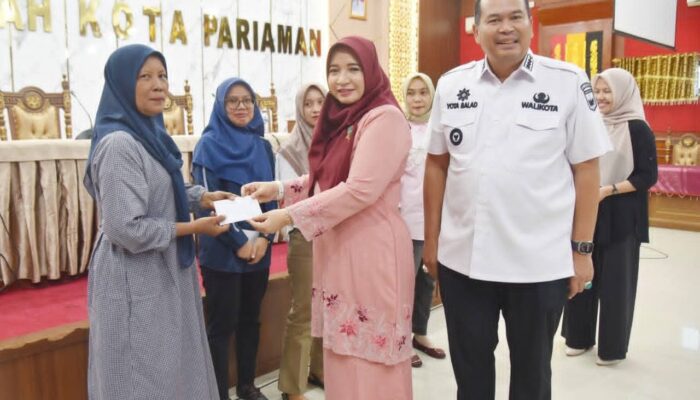 Ratusan Kader Posyandu Terima Insentif dari Pemko Pariaman
