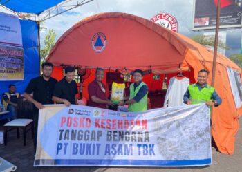 PTBA Kirim Bantuan dan Tim Tanggap Bencana ke Wilayah Terdampak Banjir  