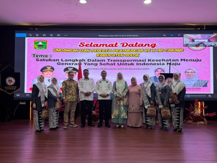 Muscab IBI Jadi Ajang Penggalangan Donasi Korban Bencana. IST