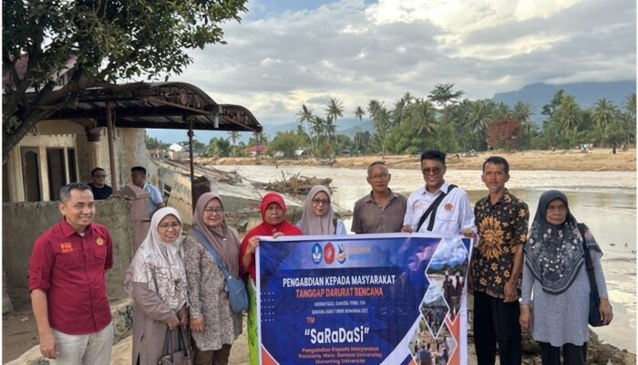 PNP Salurkan Bantu Korban Bencana di Tabing Banda Gadang