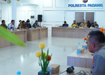 Pemko Padang dan Polresta Matangkan Kesiapan Nataru