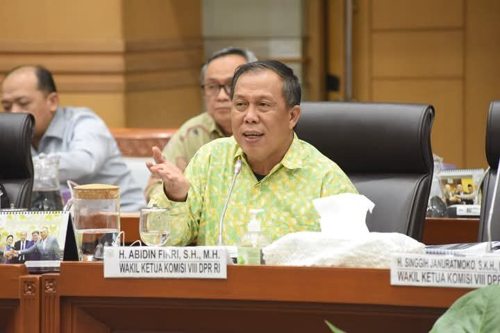 Wakil Ketua Komisi VIII DPR, Abidin Fikri. IST