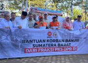 PKS Sumbar Salurkan Bantuan Kemanusiaan, Fokus Jangkau Lokasi yang Belum Tersentuh