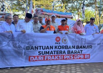 PKS Sumbar Salurkan Bantuan Kemanusiaan, Fokus Jangkau Lokasi yang Belum Tersentuh