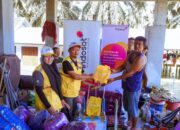 Indosat Hadir Beri Bantuan Kemanusiaan bagi Warga Terdampak Bencana di Langkat, Sumatra Utara