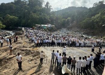 Pemko Padang Panjang Gelar Doa Bersama di Lokasi Banjir Bandang Jembatan Kembar