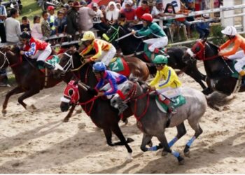 Besok, Puluhan Kuda Pacu Bakal Ikuti Bank Nagari Sawahlunto Derby, Hasil Penjualan Tiket Jadi Donasi untuk Korban Bencana Sumbar