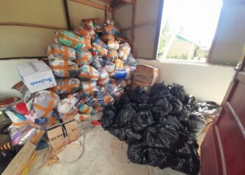 Warga Simpang IV Mato Aia Galang Donasi Bencana Agam