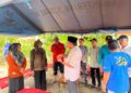 Wabup Dharmasraya Kunjungi Posko Dharmasraya Peduli Bencana di Kelurahan Tabing Banda Gadang, Nanggalo