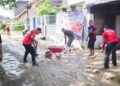 Dari Dharmasraya untuk Padang : 50 Relawan Bantu Pemulihan Pascabanjir di Perumahan Taruko Nanggalo