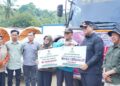 Solidaritas Sumbar: Dharmasraya Peduli Salurkan Bantuan 2,5 Ton Beras dan Rp100 juta ke Tanah Datar