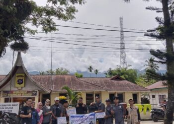Wartawan Solok Selatan Gelar Aksi Galang Dana untuk Korban Bencana di Sumatera‎
