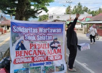 Yayasan ZBA Dukung Aksi Wartawan Solok Selatan, Donasi Disalurkan untuk Korban Bencana