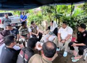 Bupati Annisa Tinjau Pos Relawan Dharmasraya di Perumnas Taruko