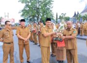 Nagari Durian Tinggi Tampil Gemilang, Sabet Juara I Pelayanan Publik Pasaman 2025