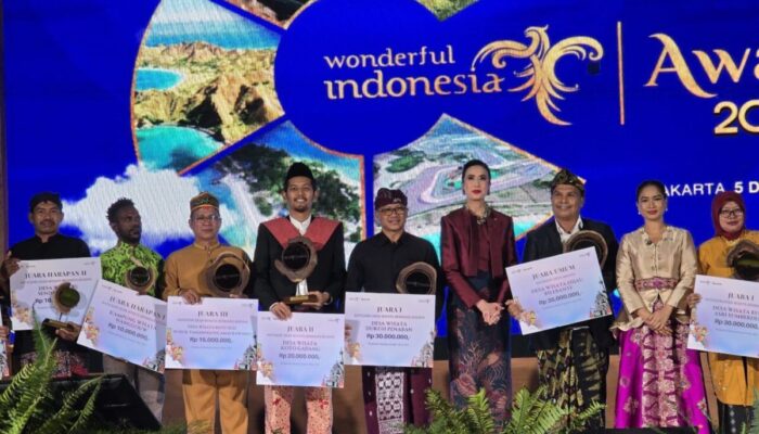 Desa Wisata Koto Gadang Raih Runner Up Wonderful Indonesia Award 2025