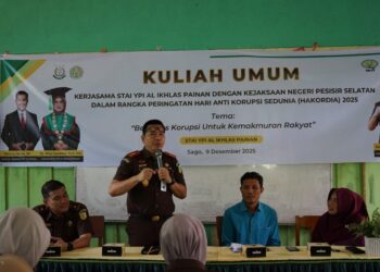 Kejari Pessel Gelar Kuliah Umum Hakordia 2025 di STAI YPI Al Ikhlas, Mahasiswa Didorong Jadi Agen Antikorupsi