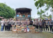 Bantuan dari Polres Mukomuko Tiba di Pessel, Bentuk Soliditas Polri untuk Warga yang Sedang Kesulitan