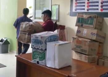 Keluarga Besar SDIT Alam Talago Sawahlunto, Salurkan Bantuan untuk Korban Bencana di Maninjau