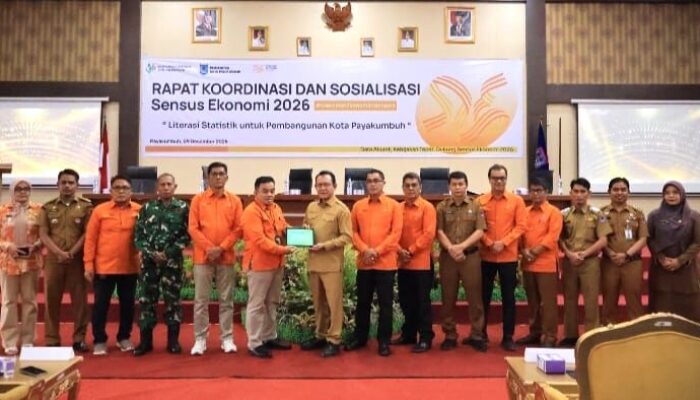 Wali Kota Payakumbuh Buka Rakor dan Sosialisasi Sensus Ekonomi 2026