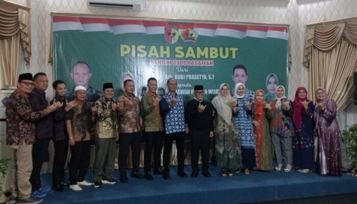 Pisah Sambut Dandim 0305/Pasaman, Bupati Pasbar Yulianto Ungkap Rencana Pembangunan Batalyon Baru