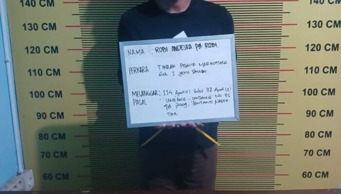 Tim Elang Timur Polres Pasaman Tangkap Pengedar Sabu di Rao