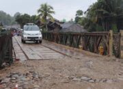 Jembatan Bailey Penghubung Tapanuli Tengah dan Tapanuli Selatan Sudah Dapat Digunakan