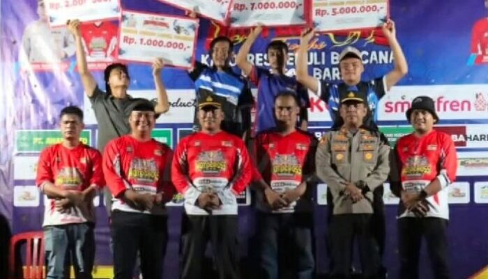Grasstrack 2025 Sukses, Kapolres Pasbar Sampaikan Terima Kasih kepada Seluruh Pihak