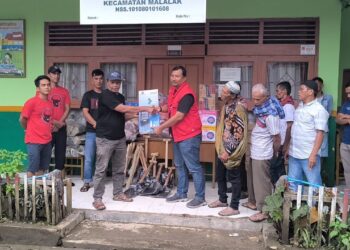 PDI Perjuangan Salurkan Lampu Tenaga Surya dan Sembako bagi Warga Malalak