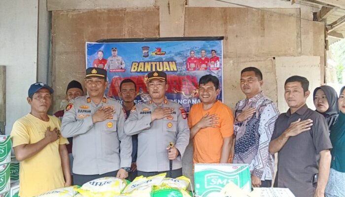 Camat Sasak Apresiasi Kapolres Pasbar, AKBP Agung Tribawanto Ubah Hasil Tiket Grasstrack Menjadi Bantuan Sembako bagi Warga