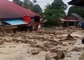 Tanjung Raya Kembali Diterjang Galodo, Sungai Muaro Pisang Meluap