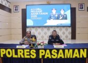 Kriminalitas di Pasaman Turun 22 Persen, Polres Rilis Capaian Akhir Tahun 2025