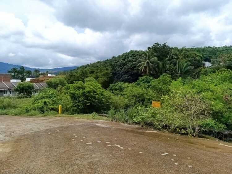 Salah satu lahan kosong yang bakal dijadikan hunian tetap bagi korban banjir di Padang. IST