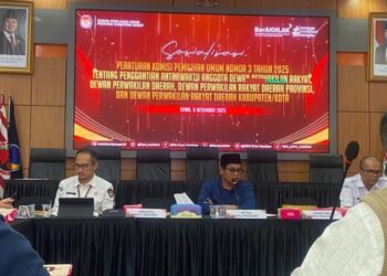 KPU Sumbar Sosialisasikan PKPU Nomor 3 Tahun 2025