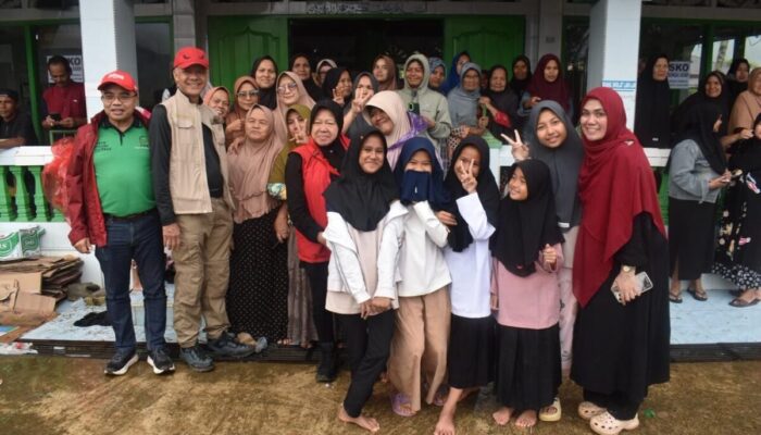 Ganjar–Risma Tinjau Lokasi Banjir Agam