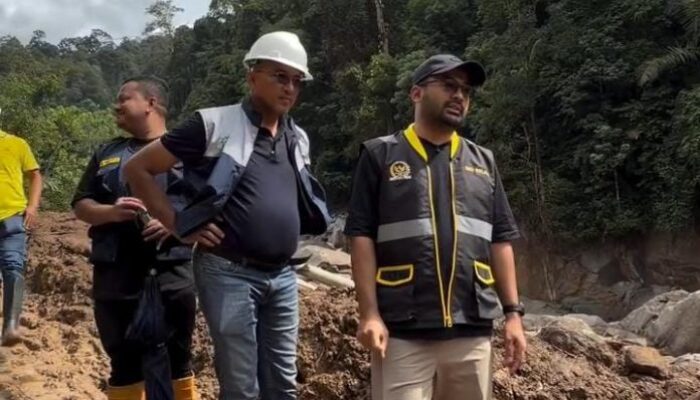 Zigo Rolanda Kawal Perbaikan Jaringan Air Baku Kota Padang