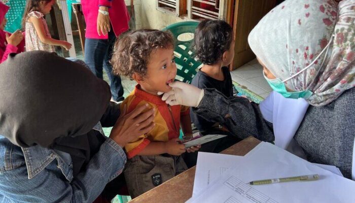 Gigi Sehat, Anak Kuat: Tim FKG Unand Perkuat Pencegahan Stunting Lewat Edukasi Dini di Padang