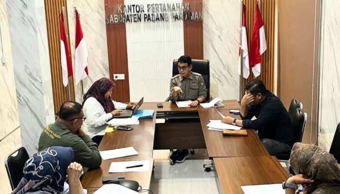 Perkuat Akuntabilitas Anggaran, Kantor Pertanahan Padang Pariaman Gelar Bedah DIPA