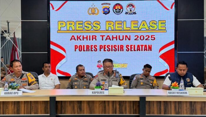 Kamtibmas Pessel Membaik, Kapolres Ungkap Penurunan 112 Kasus Sepanjang 2025