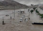 Jeddah Arab Saudi Terendam Banjir Usai Diguyur Hujan Deras