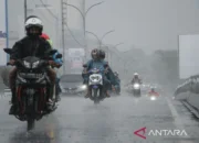 BMKG Prakirakan Potensi Hujan dengan Beragam Intensitas di Sejumlah Kota, Termasuk Padang