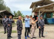 Tingkatkan Peran Strategis Maritim, Dankodaeral II Tinjau Lokasi Rencana Pos AL di Muara Jambu Pessel
