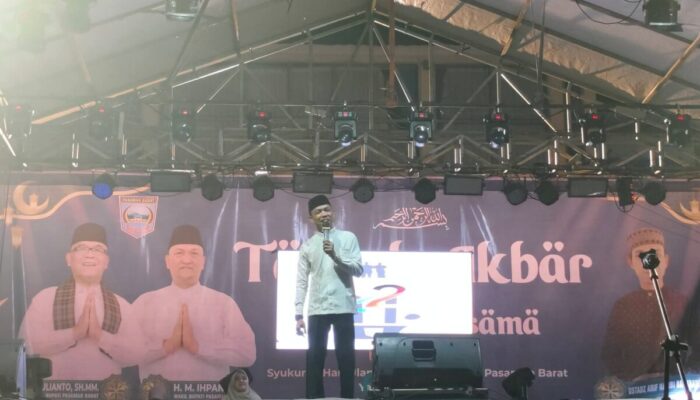 Sambut Hari Jadi ke-22, Pemkab Pasbar Gelar Tabligh Akbar dan Zikir Bersama