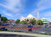 Kawasan Air Mancur Pasar Raya Padang Tahun Ini Bakal Jadi “Time Square”